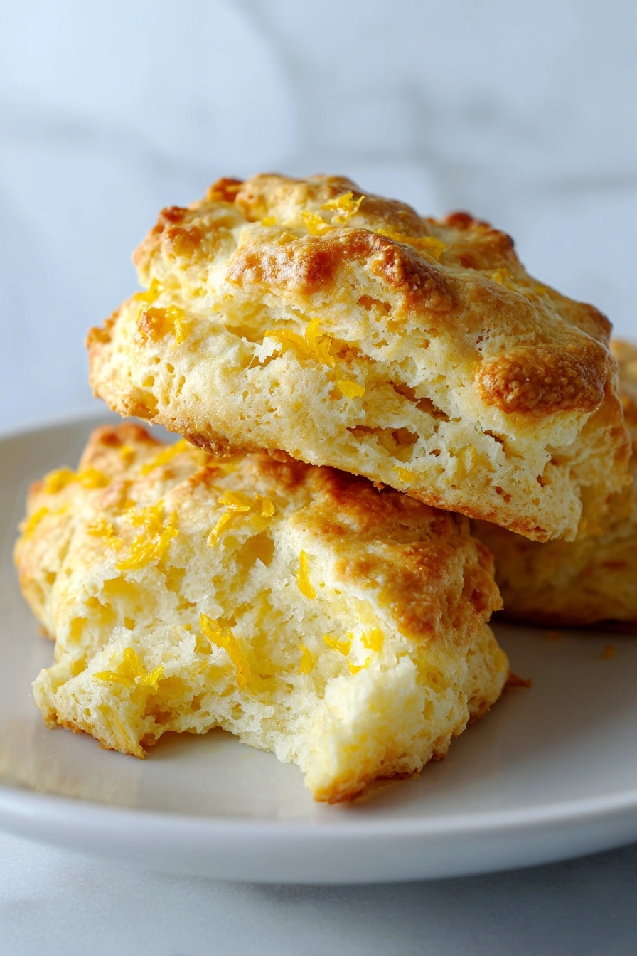 How to Make Sourdough Lemon Scones