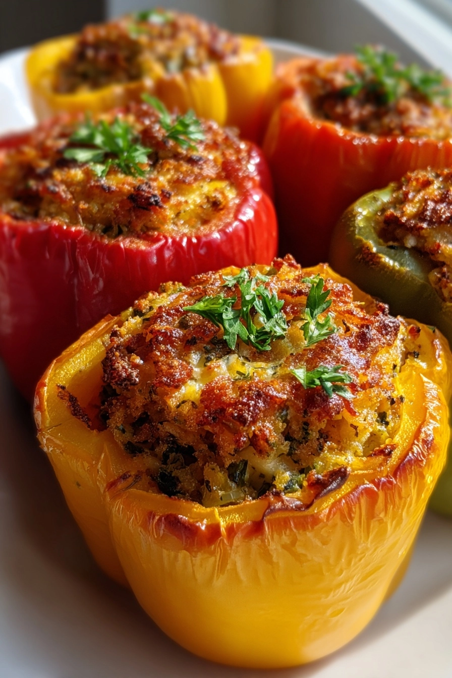 Keto Stuffed Bell Peppers