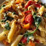 Healthy Baked Feta Pasta Vegetables: A Flavorful Twist! Healthy Baked Feta Pasta Vegetables