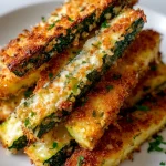 Keto Baked Parmesan Zucchini Fries That Everyone Loves! Keto Baked Parmesan Zucchini Fries