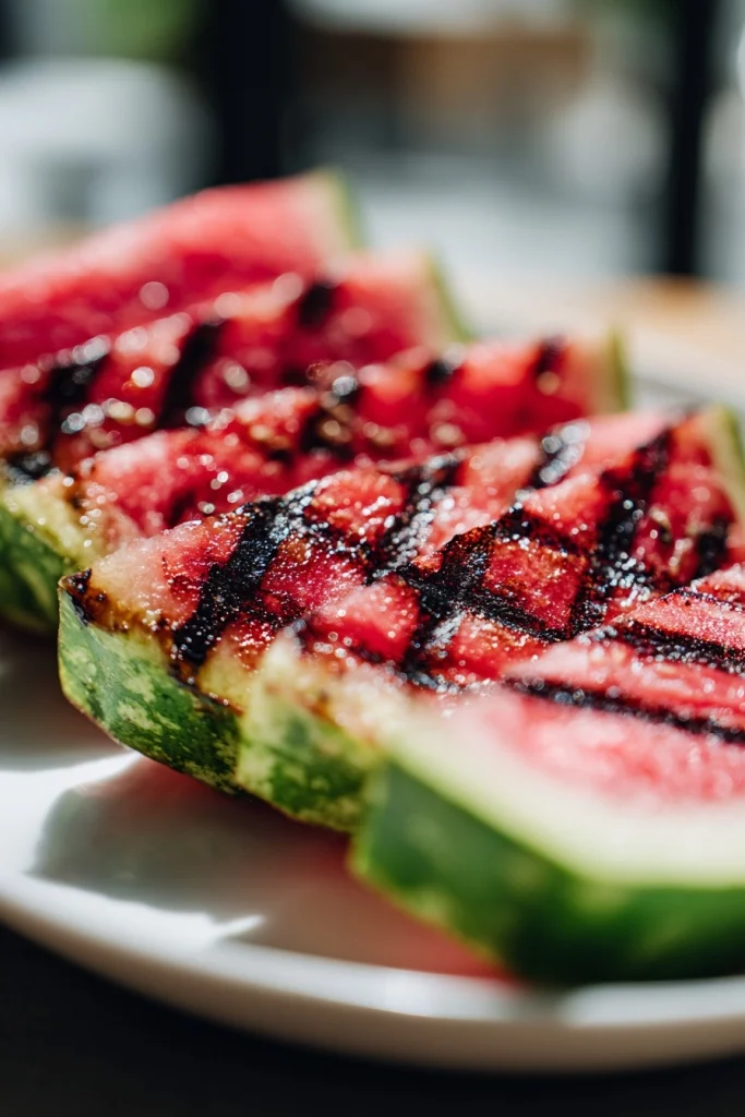 grilled watermelon slices recipe