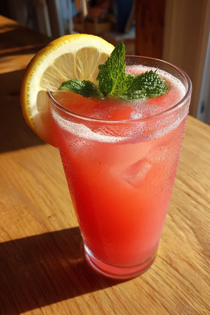 homemade watermelon lemonade recipe