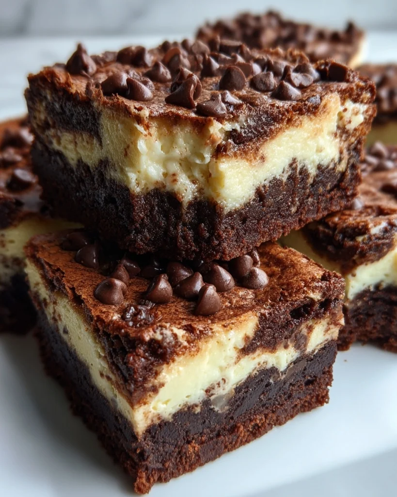 Brownie Cheesecake Bars