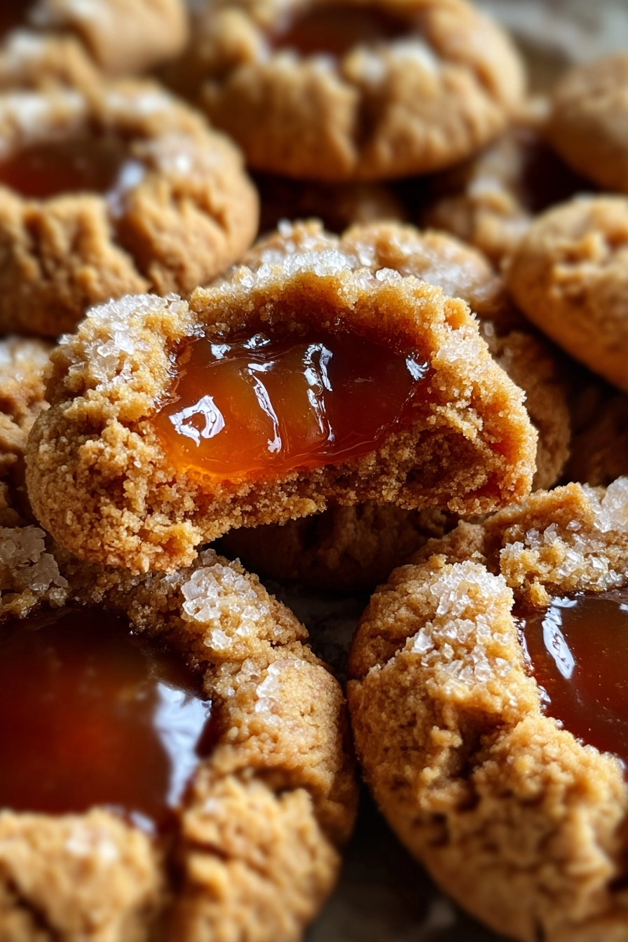 Gluten-Free Apple Butter Thumbprint Cookies