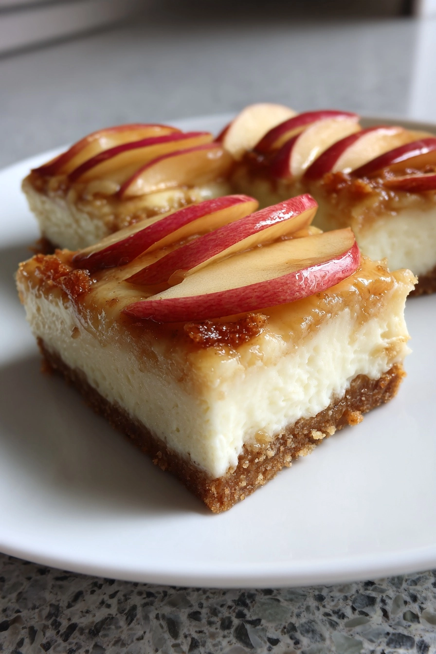 Gluten-Free Apple Cheesecake Bars