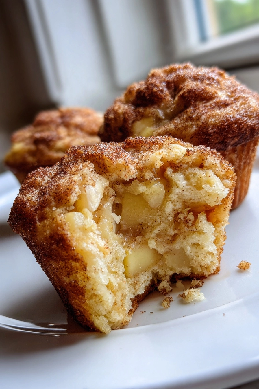 Gluten-Free Apple Cider Donut Muffins