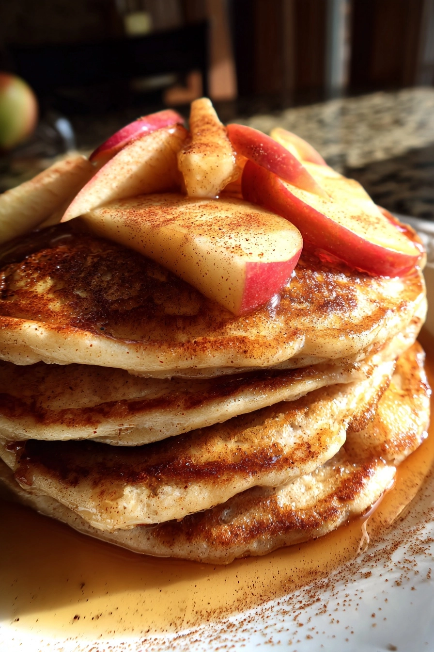 Gluten-Free Apple Spice Pancakes