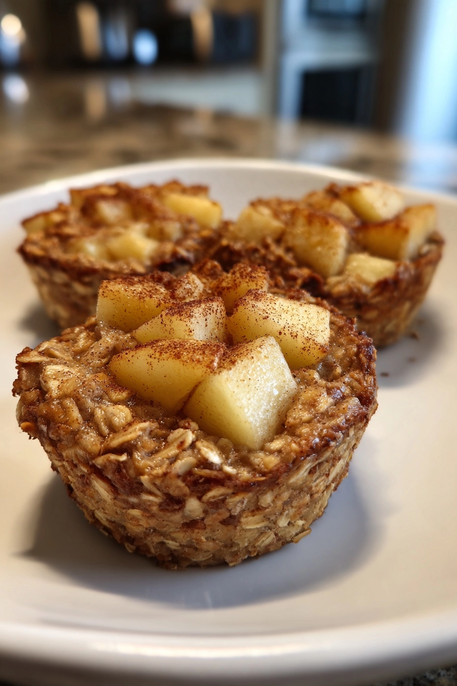 Gluten-Free Baked Apple Oatmeal Cups