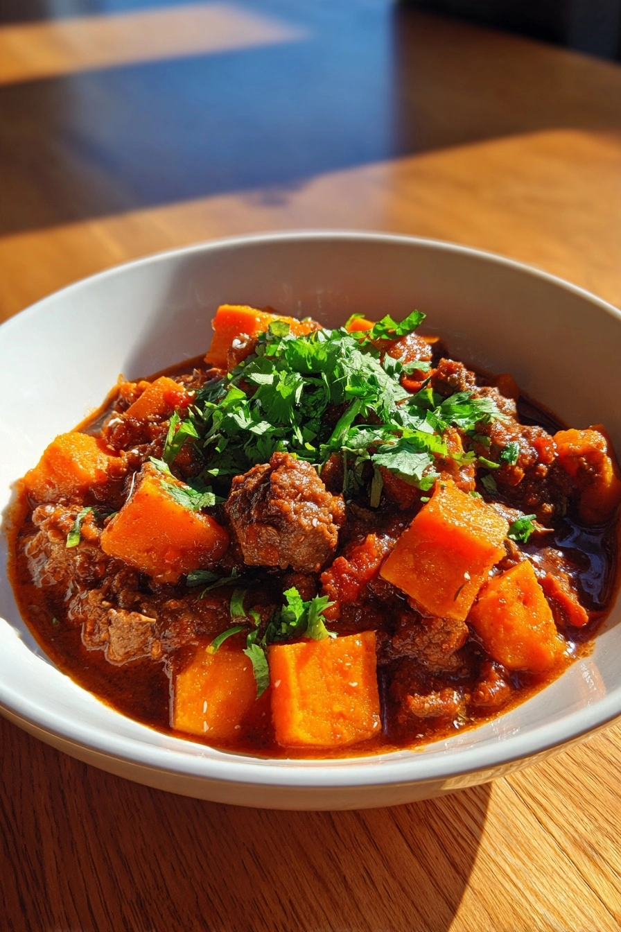 Gluten-Free Beef and Sweet Potato Chili: A Flavor Bomb! Gluten-Free Beef and Sweet Potato Chili