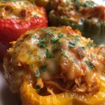 Gluten-Free Buffalo Chicken Stuffed Peppers That Delight! Gluten-Free Buffalo Chicken Stuffed Peppers