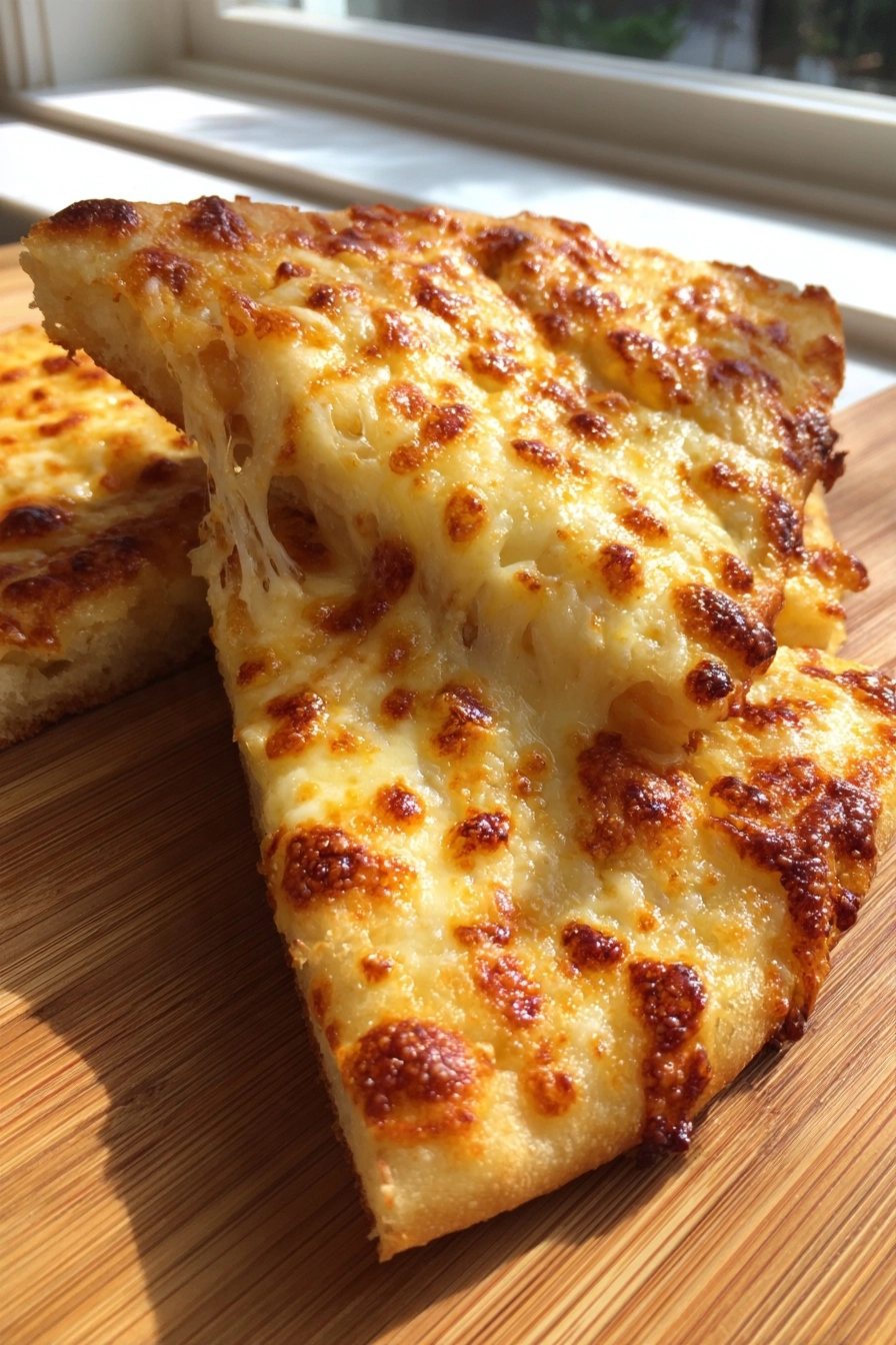 Gluten-Free Cheese-Stuffed Flatbread