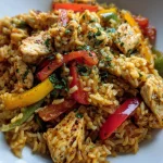 Gluten-Free Chicken Fajita Rice Skillet: Easy & Delicious! Gluten-Free Chicken Fajita Rice Skillet