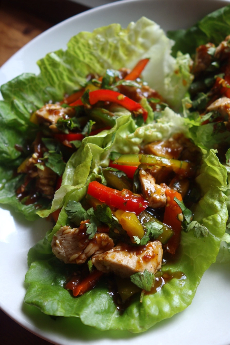 Gluten-Free Chicken Lettuce Wraps: A Delicious Healthy Treat! Gluten-Free Chicken Lettuce Wraps