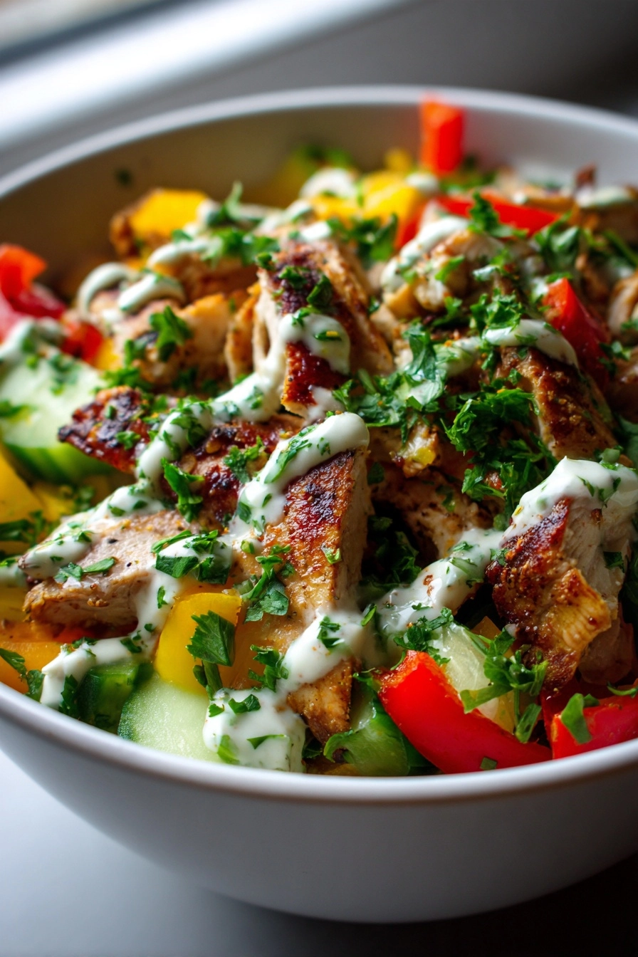 Gluten-Free Chicken Shawarma Bowls: A Flavor Adventure! Gluten-Free Chicken Shawarma Bowls