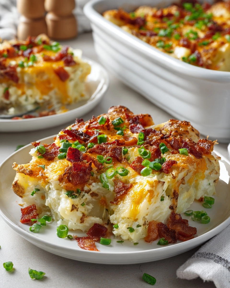 Gluten-Free Loaded Baked Potato Casserole: A Must-Try Delight! Gluten-Free Loaded Baked Potato Casserole