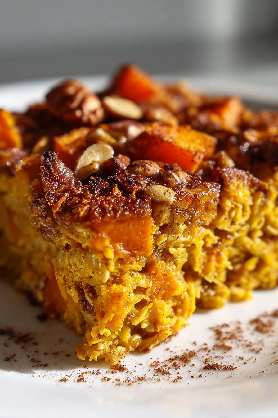 Gluten-Free Pumpkin Baked Oatmeal