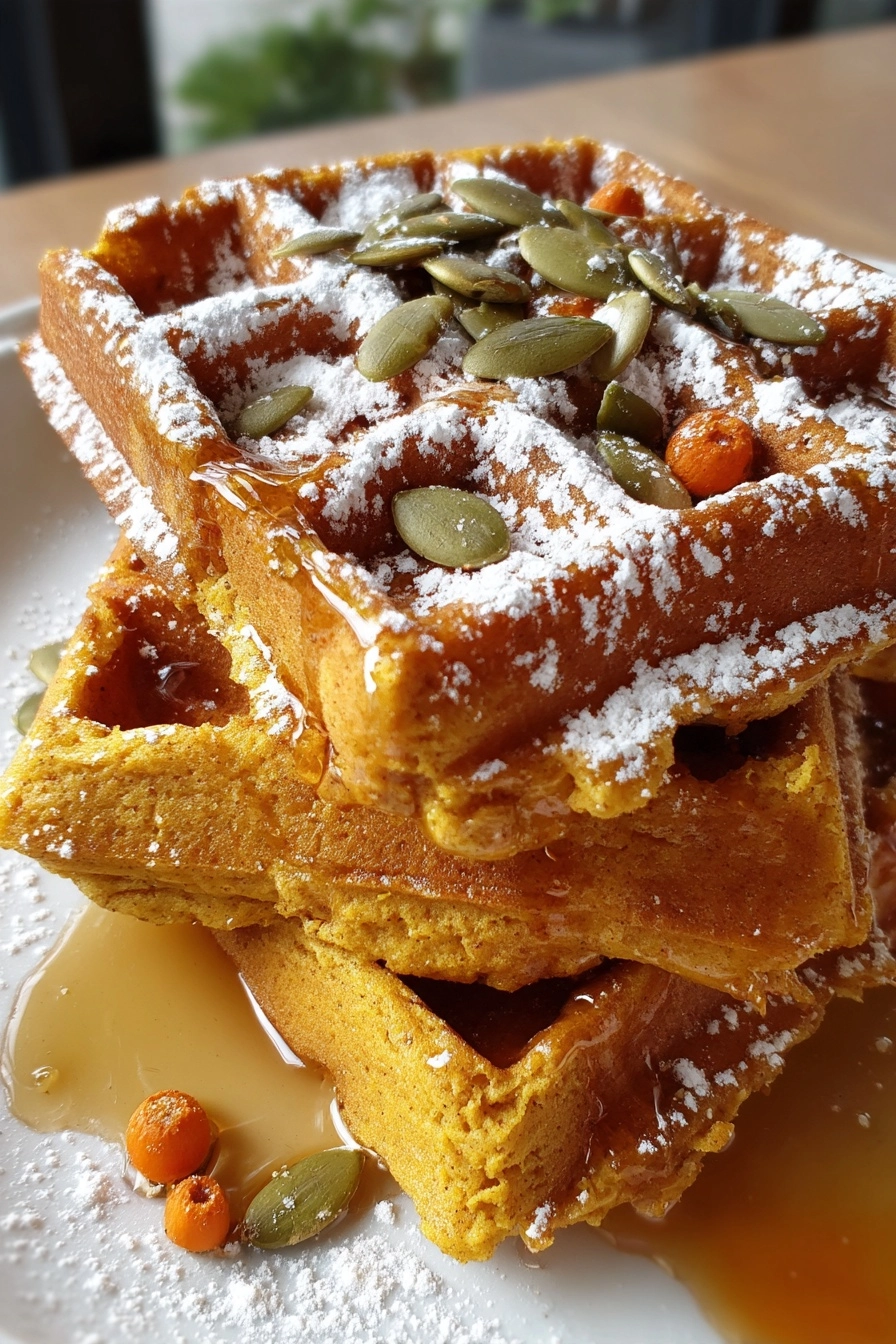 Gluten-Free Pumpkin Waffles