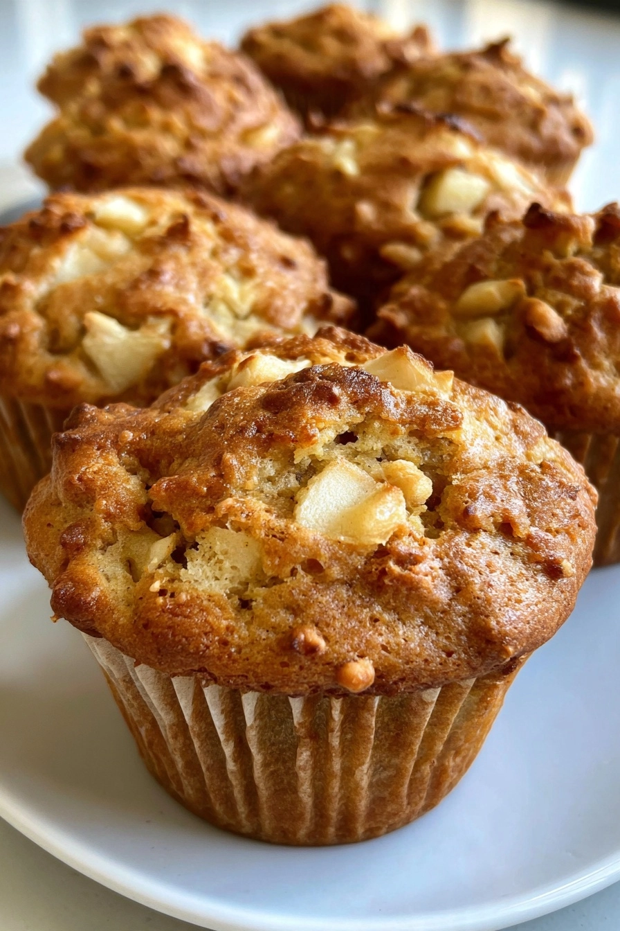 gluten free apple cinnamon muffins