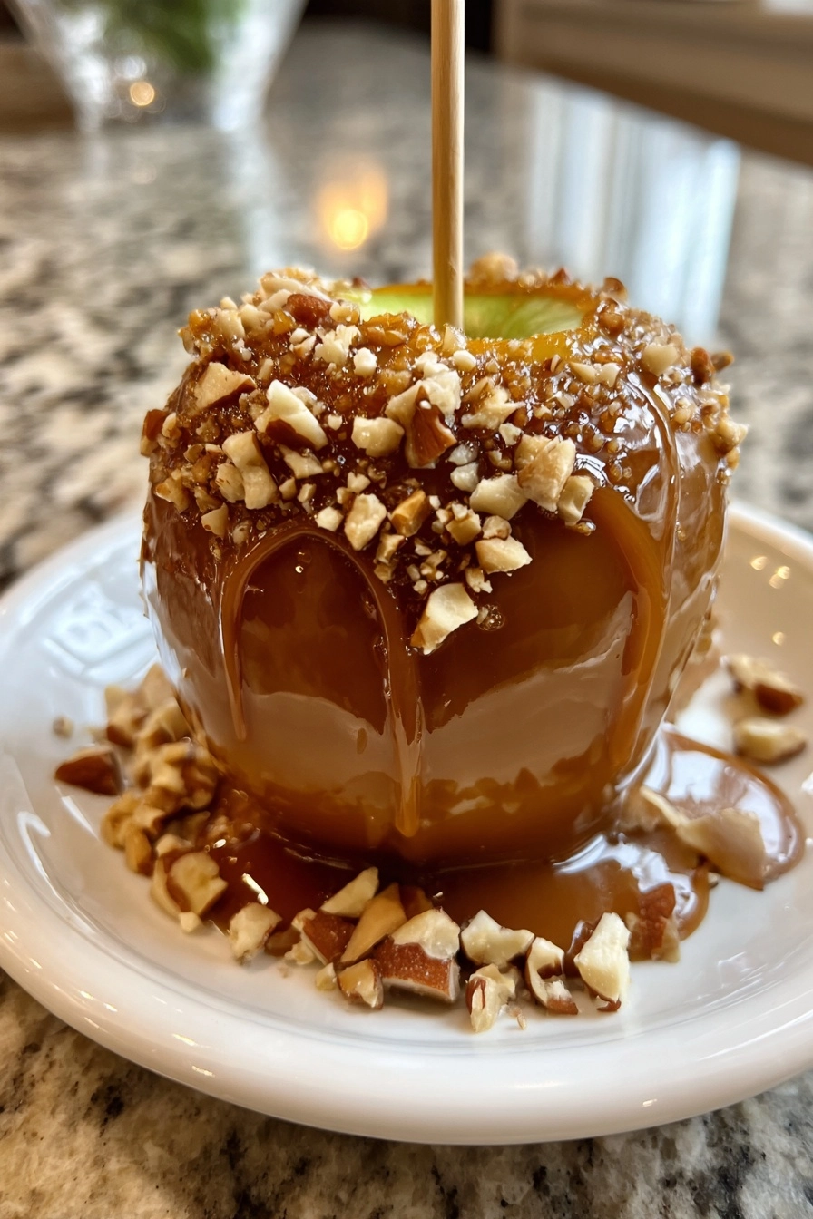 gluten free caramel apple bars