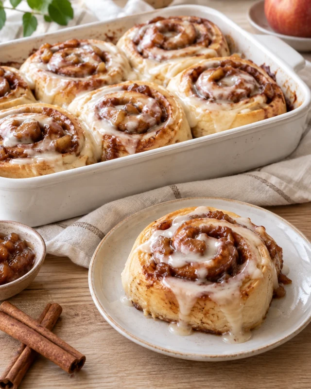 Gluten-Free Apple Butter Cinnamon Rolls