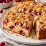 Gluten-Free Cranberry Orange Crumb Cake Delight Awaits! Gluten-Free Cranberry Orange Crumb Cake