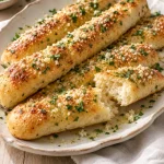 Gluten-Free Garlic Parmesan Breadsticks