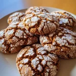 Gluten-Free Gingerbread Crinkle Cookies: A Festive Delight! Gluten-Free Gingerbread Crinkle Cookies