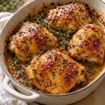 Gluten-Free Maple Dijon Chicken Thighs