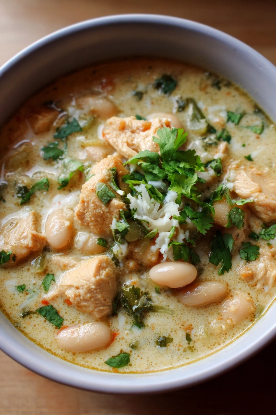 Gluten-Free White Chicken Chili
