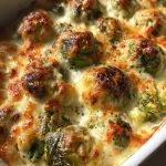Keto Cheesy Brussels Sprouts Bake