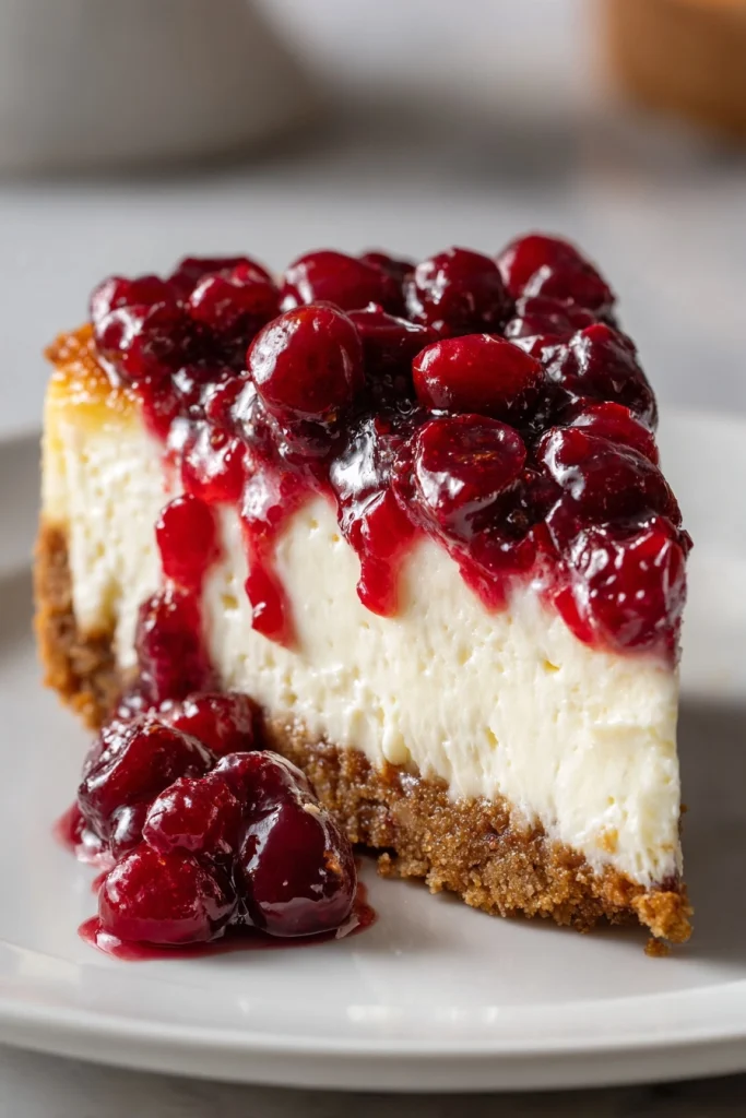 Keto Cranberry Cheesecake Bars