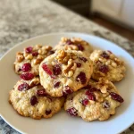 Keto Cranberry Walnut Cookies That Everyone Will Love! Keto Cranberry Walnut Cookies