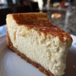 Keto Eggnog Cheesecake
