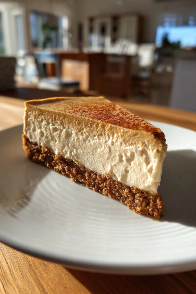 Keto Gingerbread Cheesecake