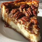 Keto Pecan Pie Cheesecake