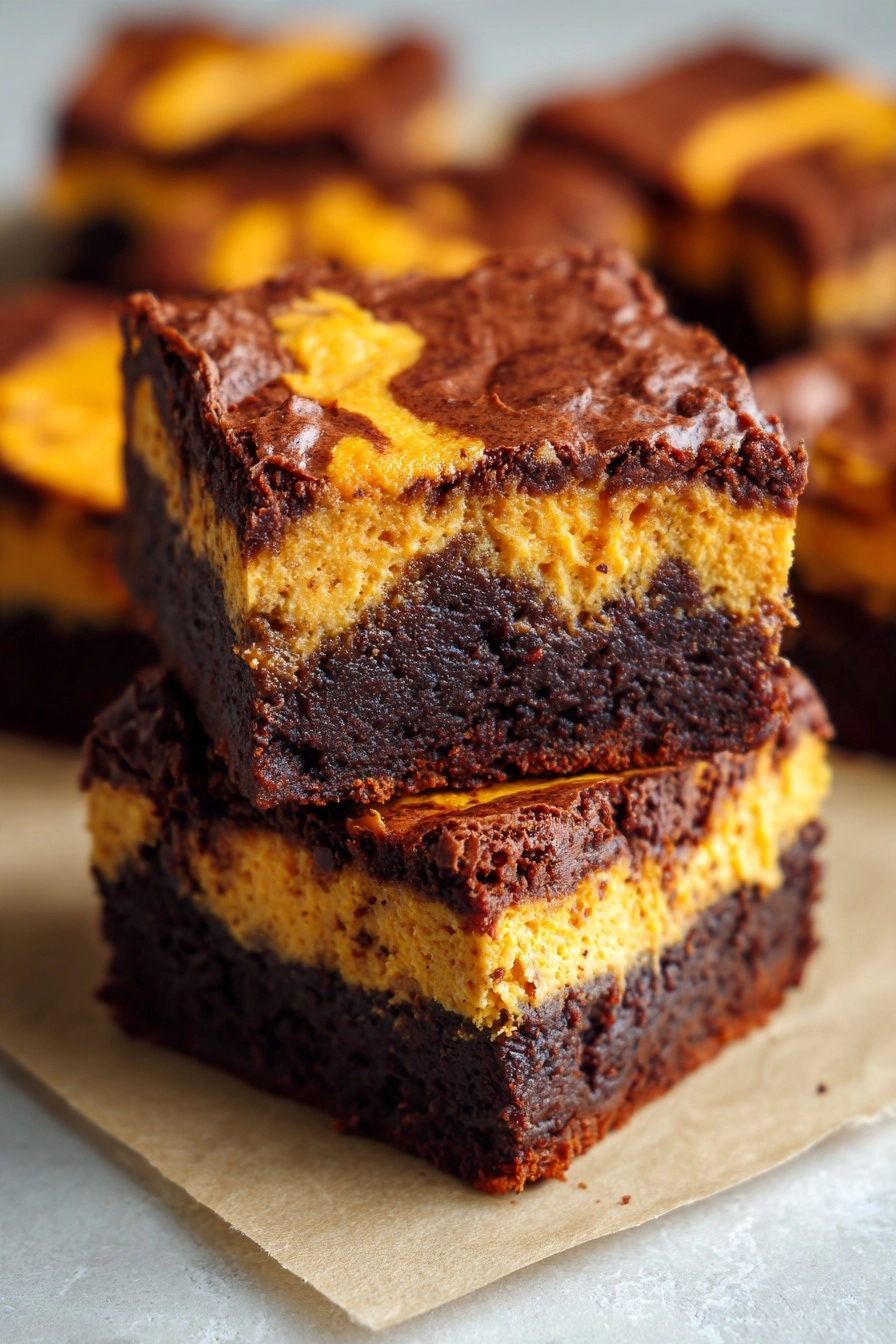 Keto Pumpkin Cheesecake Brownies You Can't Resist! Keto Pumpkin Cheesecake Brownies